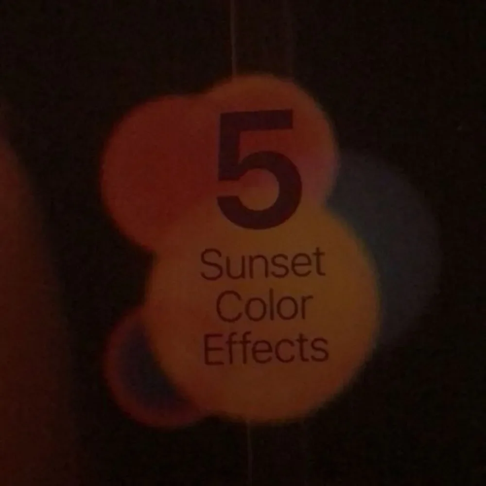 Vivitar light spotlight sunset multi color effects